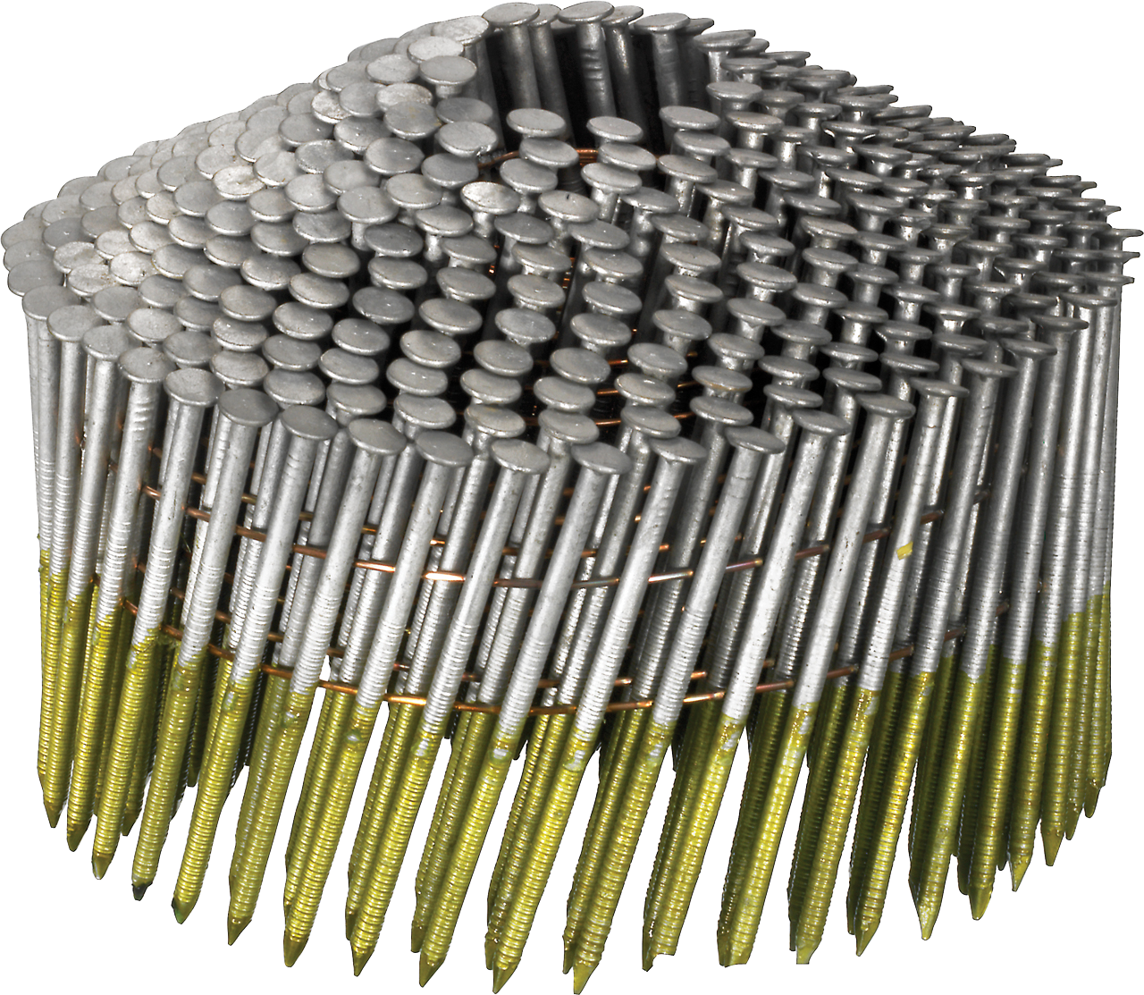 Senco 16 Degree 2.1mm Diameter Conical Angle Wire Ring Hot Dipped Galvanised Coil Nails 38mm-50mm