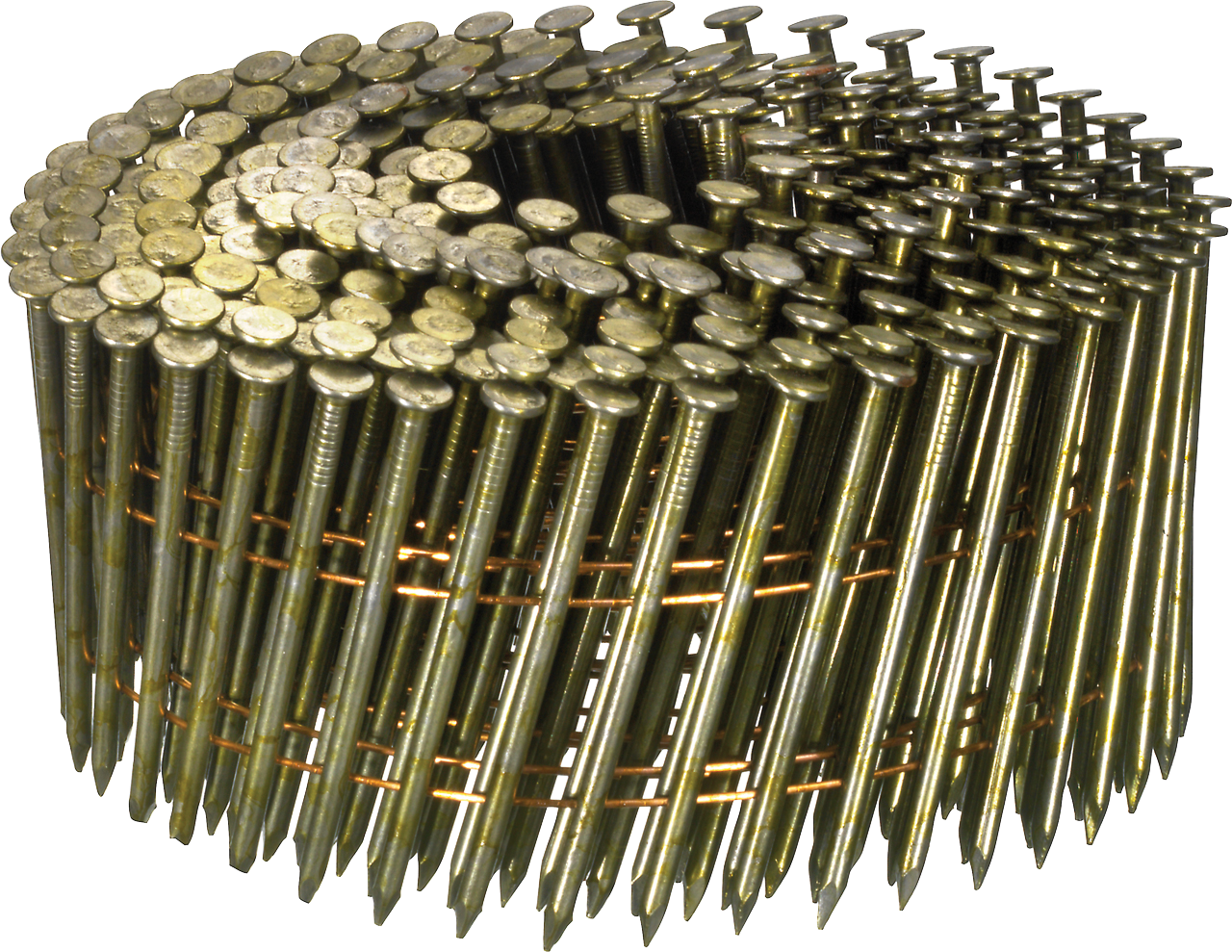 Senco 16 Degree 2.3mm-3.1mm Diameter Flat Angle Wire Smooth Bright Coil Nails 50mm-90mm