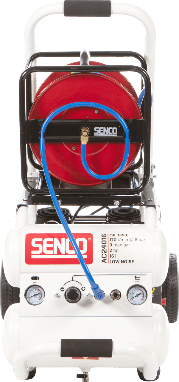 Senco AC24016 230V 16 Litre 2 HP Low Noise Electric Air Compressor AFN0022 - ProNailers