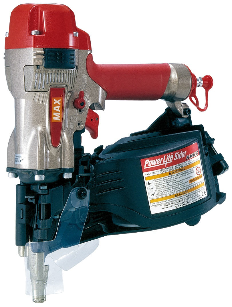 MAX Powerlite HN65 15 Degree Timber & Steel Coil Nailer 32mm-65mm