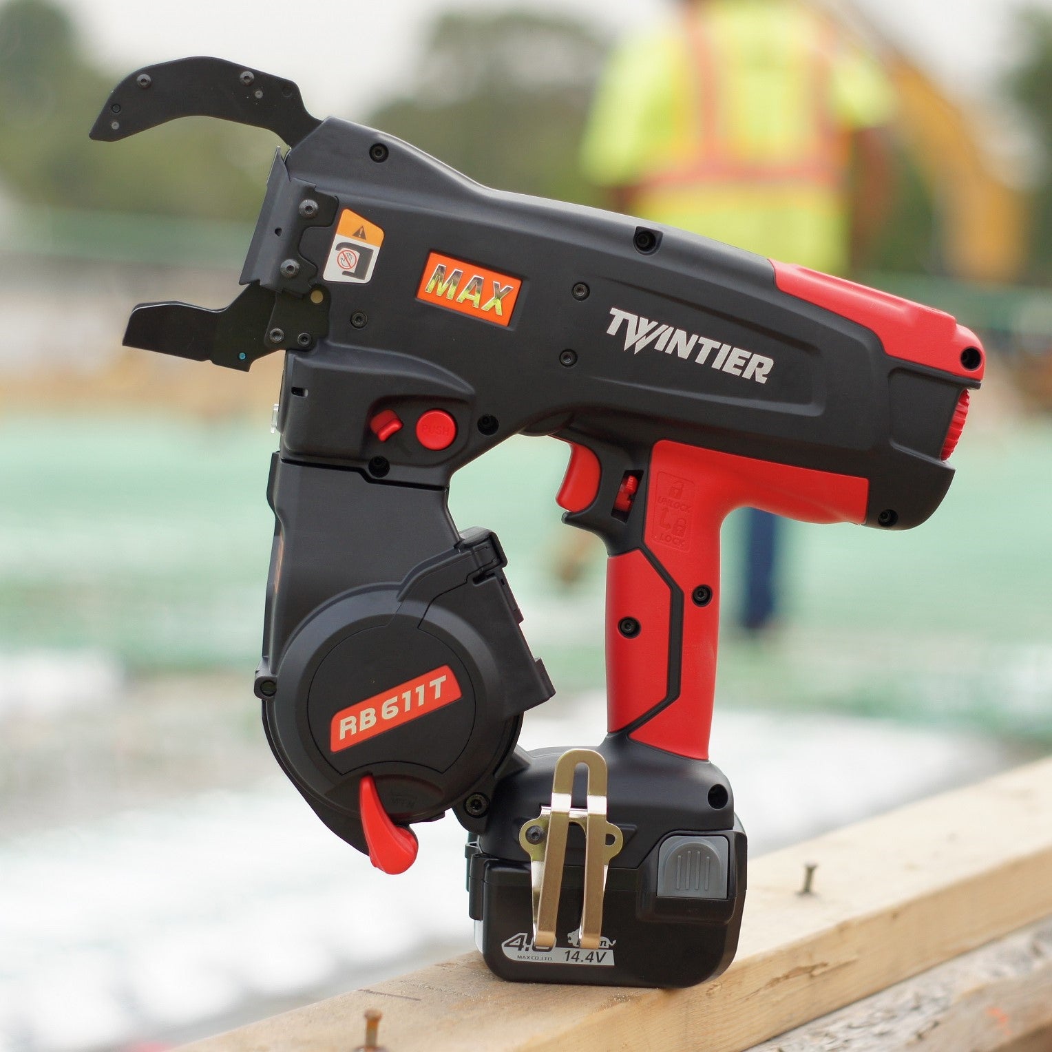 MAX TWINTIER RB611T Rebar Tying Tool 32mm-61mm