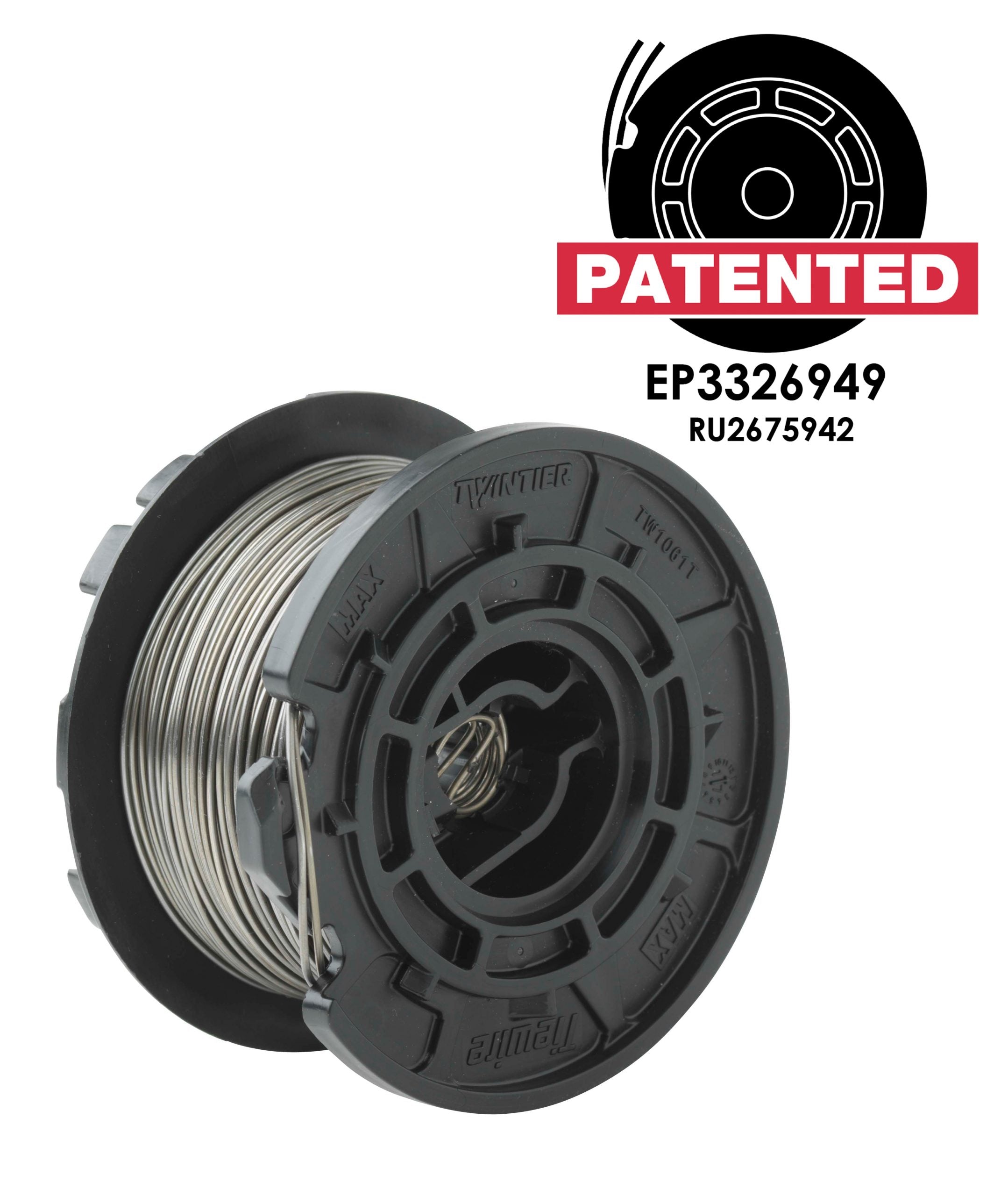 MAX TWINTIER TW1061T 1mm Diameter Annealed Steel Rebar Tying Wire 30 Coils/Box
