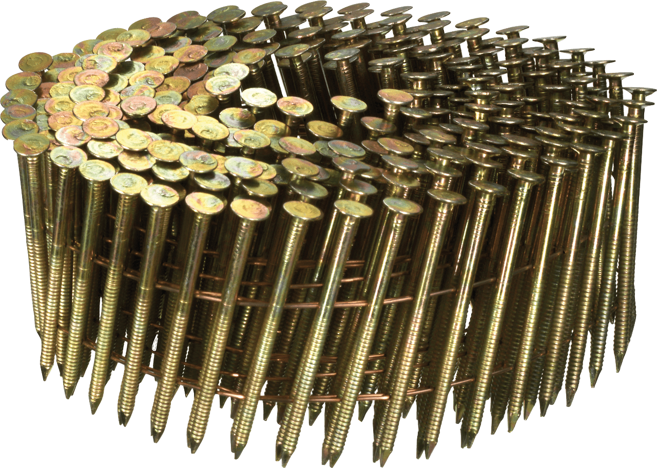 Senco 16 Degree 2.1mm-2.5mm Diameter Flat Angle Wire Ring Hot Dipped Galvanised Coil Nails 35mm-65mm - ProNailers