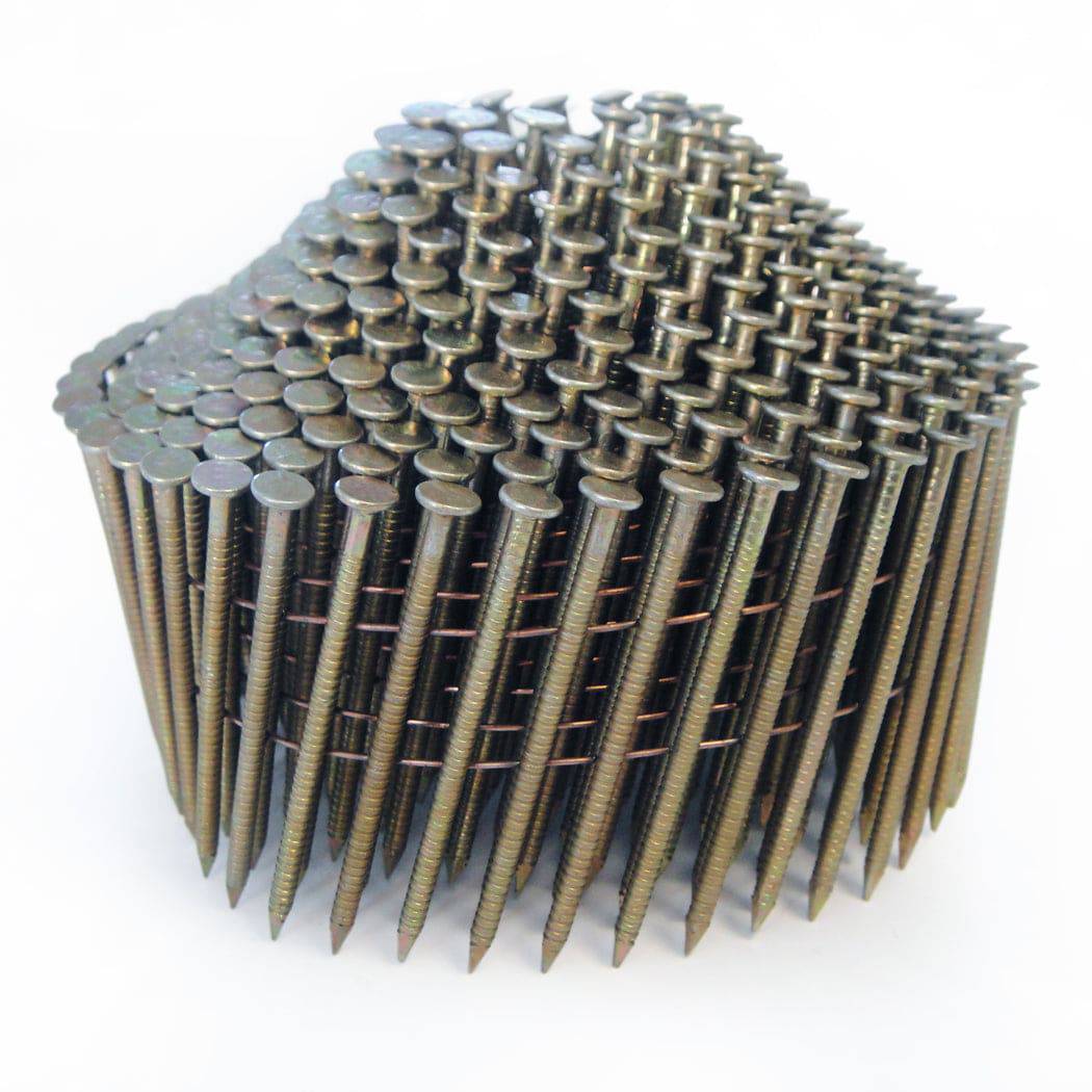 16 Degree 2.1mm Diameter Conical Angle Wire Ring Galvanised Coil Nails 22mm-50mm - ProNailers