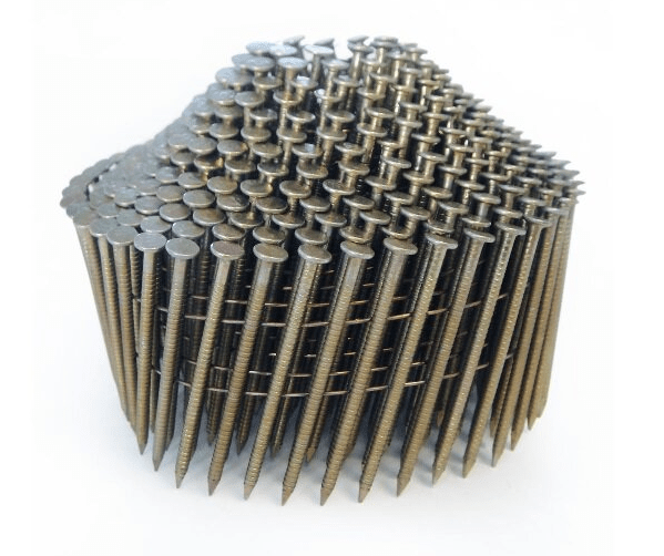 16 Degree 2.1mm Diameter Conical Angle Wire Ring Stainless Steel Coil Nails 27mm-50mm - ProNailers