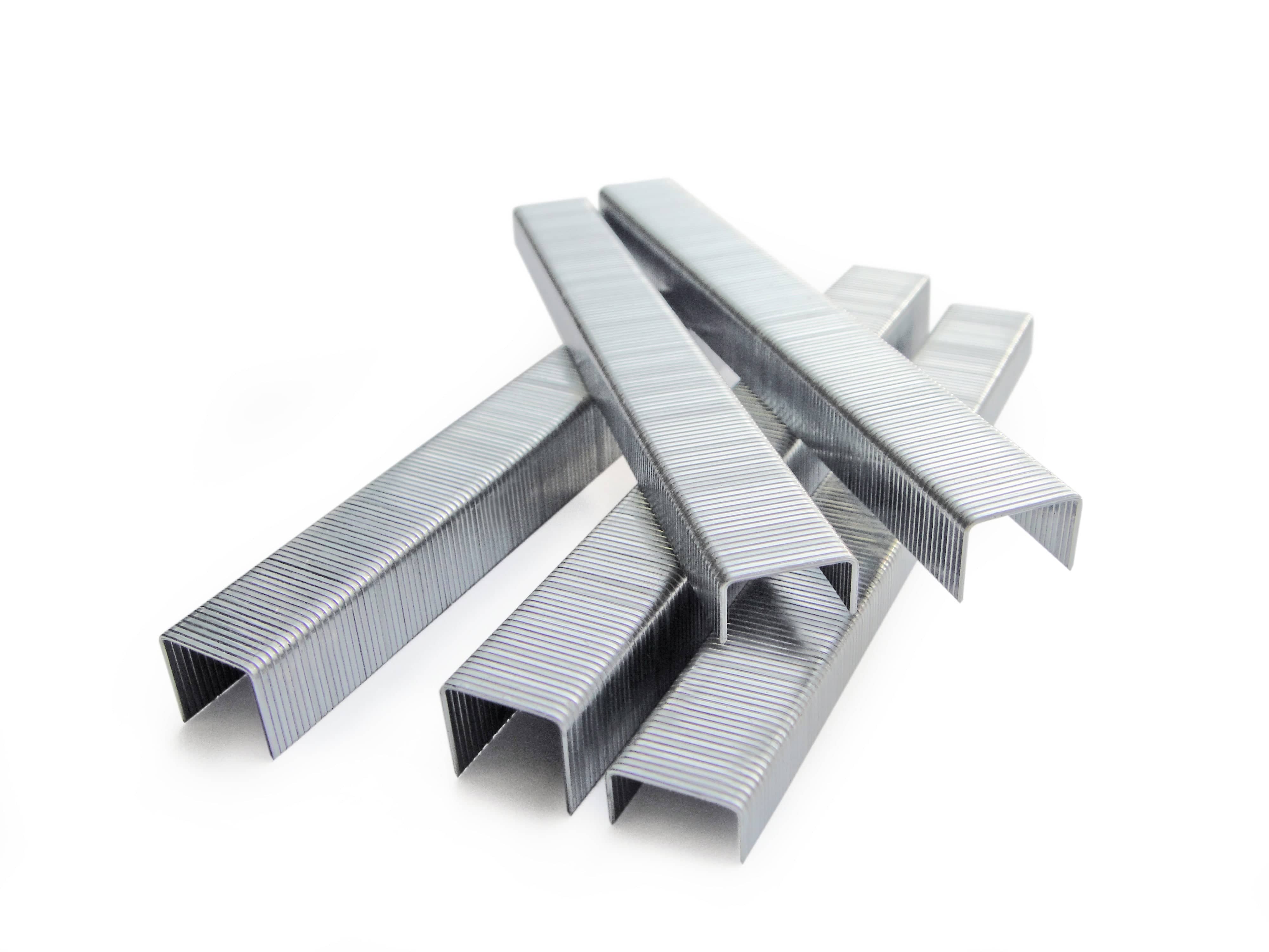 Type 71 Fine Wire Medium Crown Stainless Steel Staples 6mm-12mm 10,000/Box - ProNailers