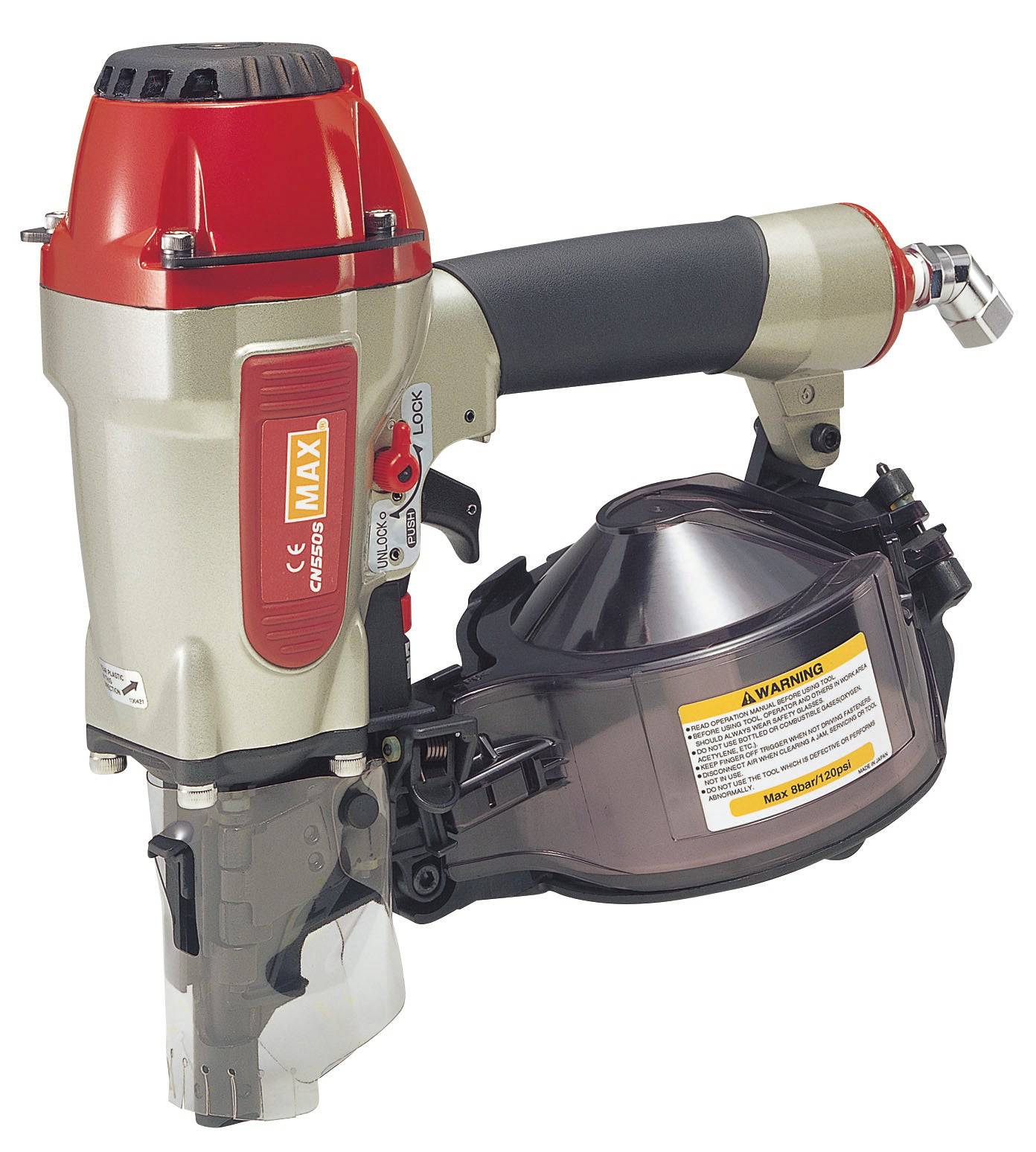 MAX CN550S Fencing & Sheathing Coil Nailer 25mm-50mm - ProNailers