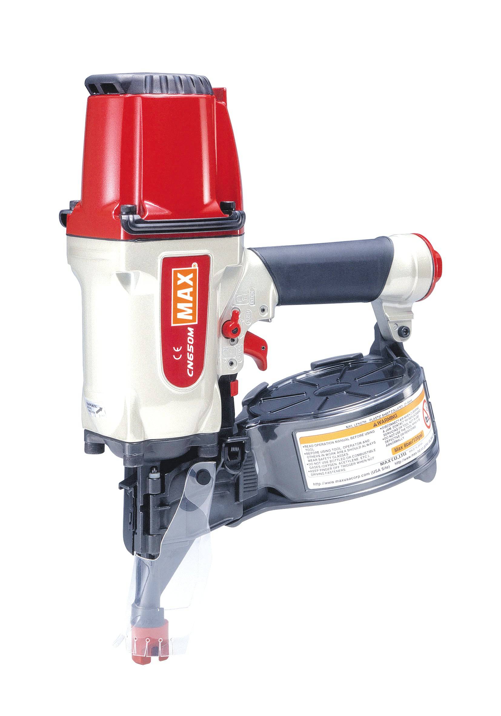 MAX CN650M-THI Concrete & Metal Coil Nailer 27mm-50mm - ProNailers