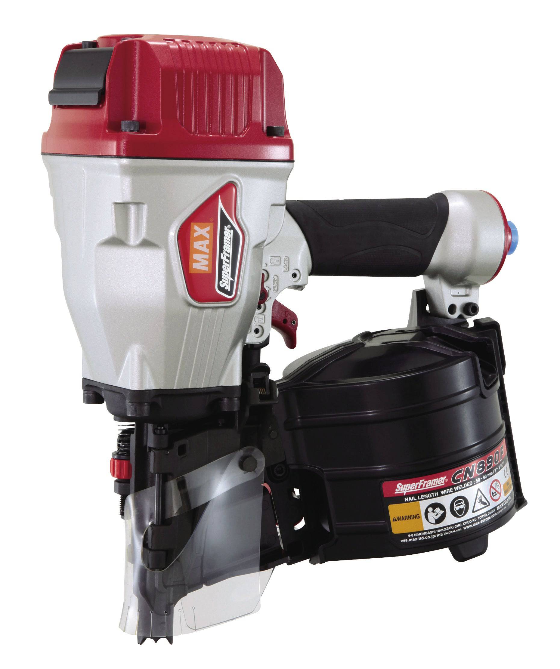 MAX CN890F Coil Framing Nailer 50mm-90mm - ProNailers
