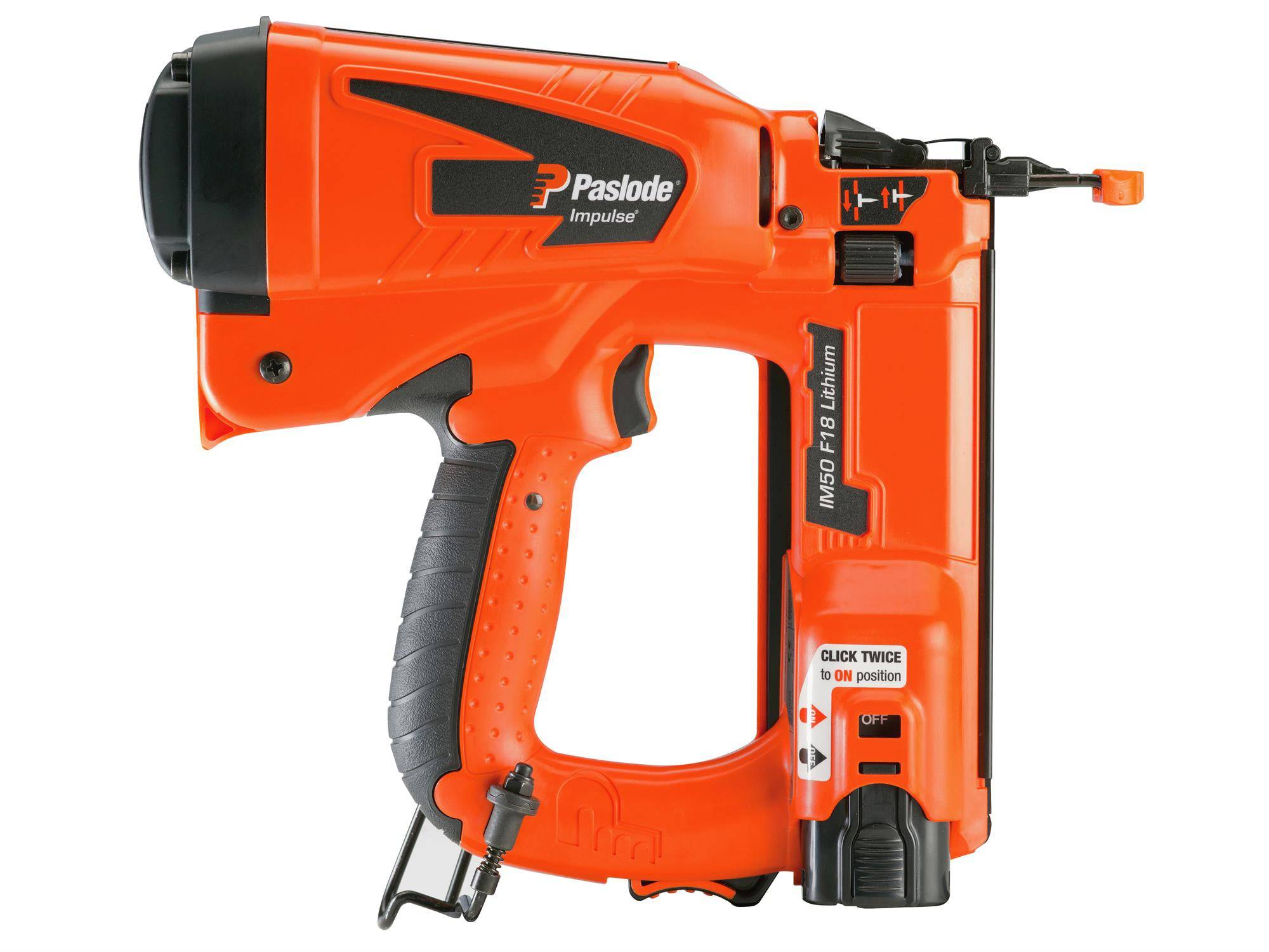 Paslode IM50 F18 18 Gauge Cordless Fine Finish Brad Nailer 16mm-50mm - ProNailers