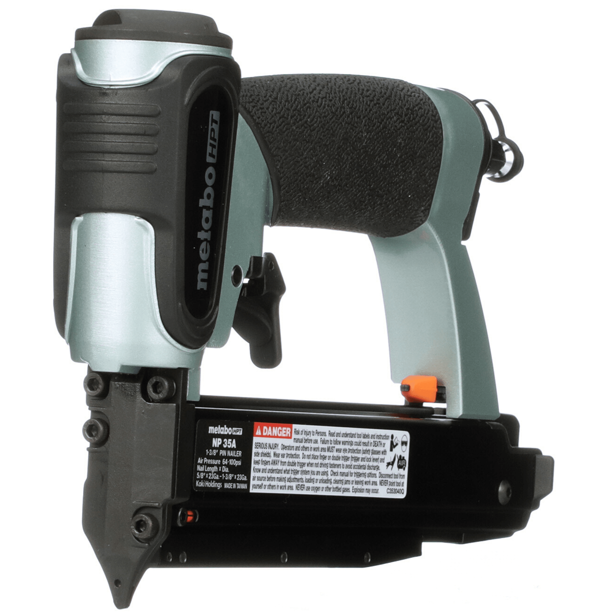 Metabo HPT NP35A 23 Gauge Micro Pin Nailer 16mm-35mm - ProNailers