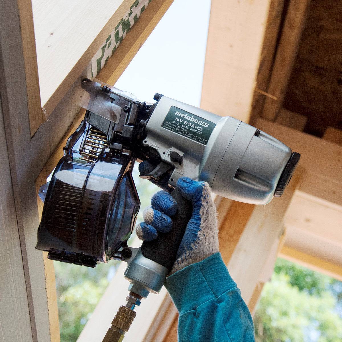 Metabo HPT NV65AH2 Coil Siding Nailer 38mm-64mm - ProNailers