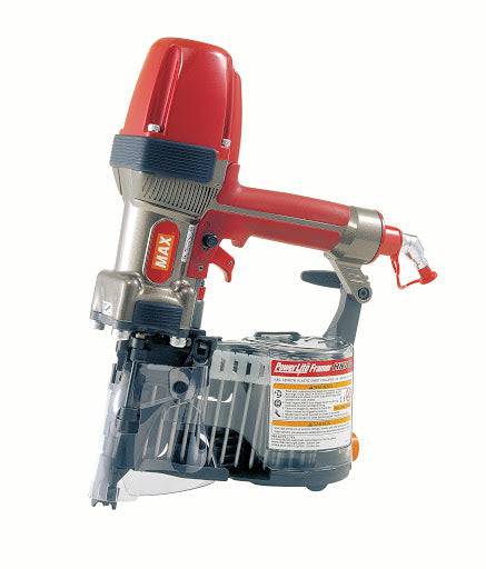 MAX Powerlite HN100 Coil Framing Nailer 60mm-100mm - ProNailers