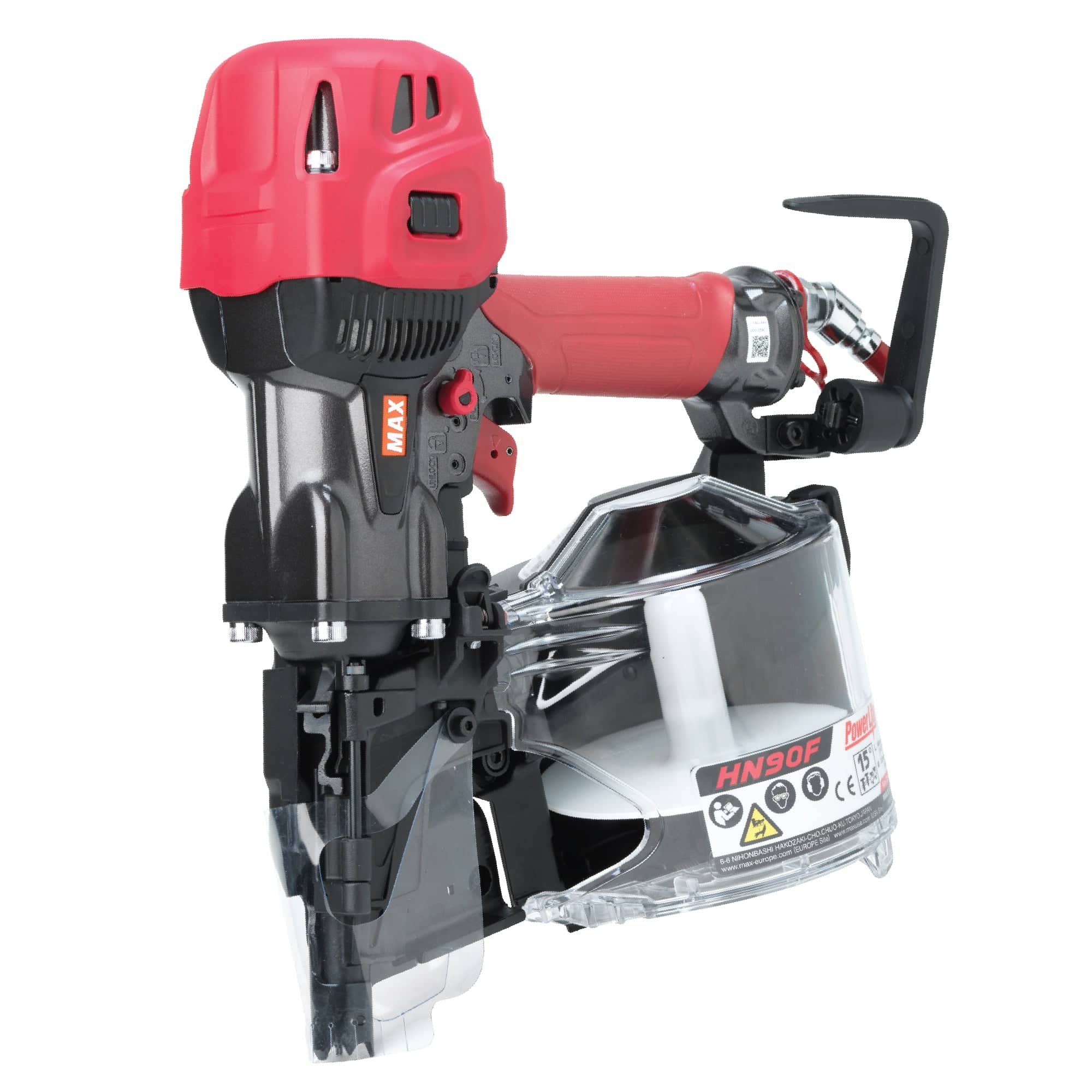 MAX Powerlite HN90F High Pressure Coil Nailer 45mm-90mm - ProNailers