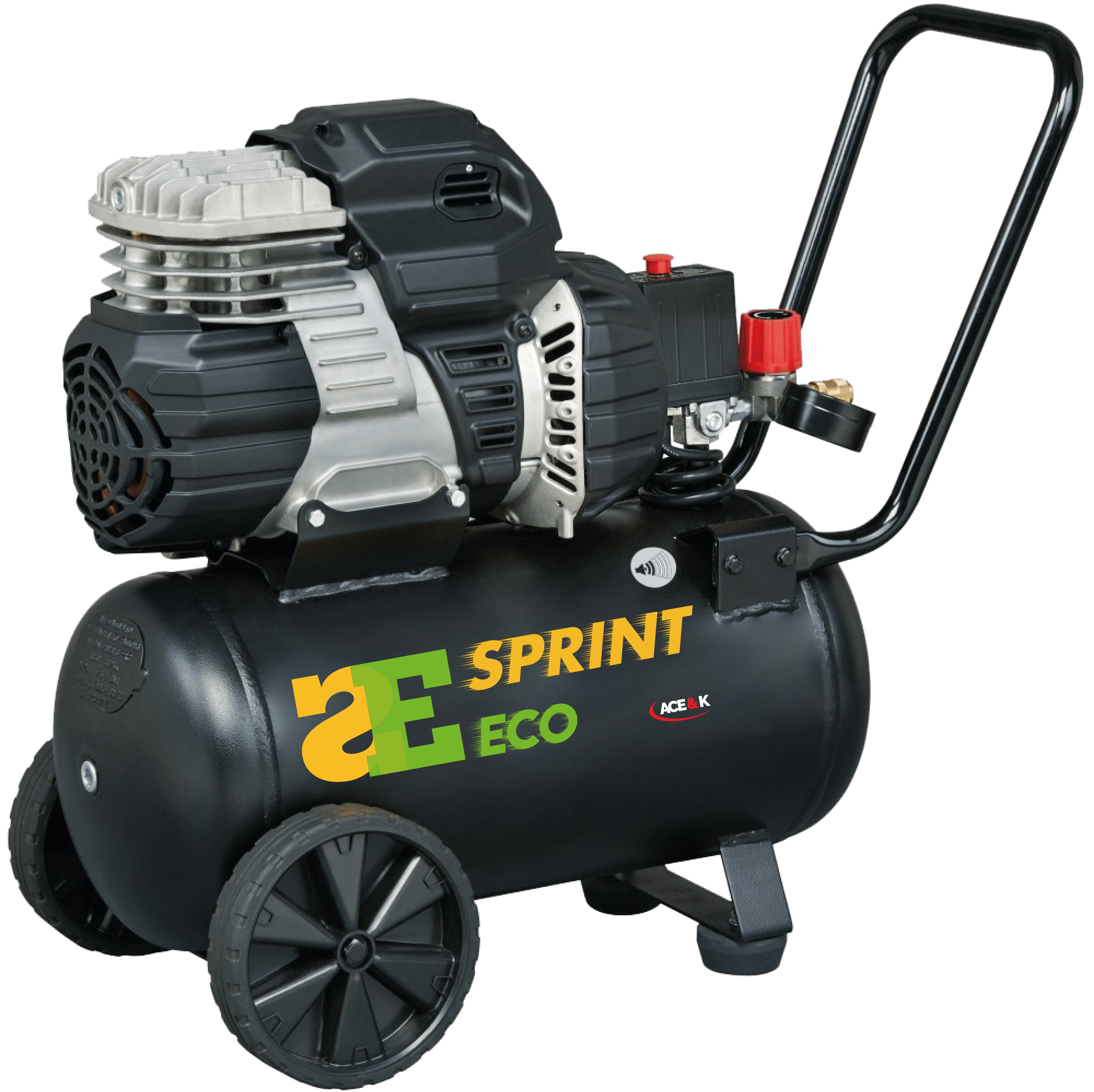 Ace & K Sprint 24 Litre 1.5 HP Electric Air Compressor - ProNailers