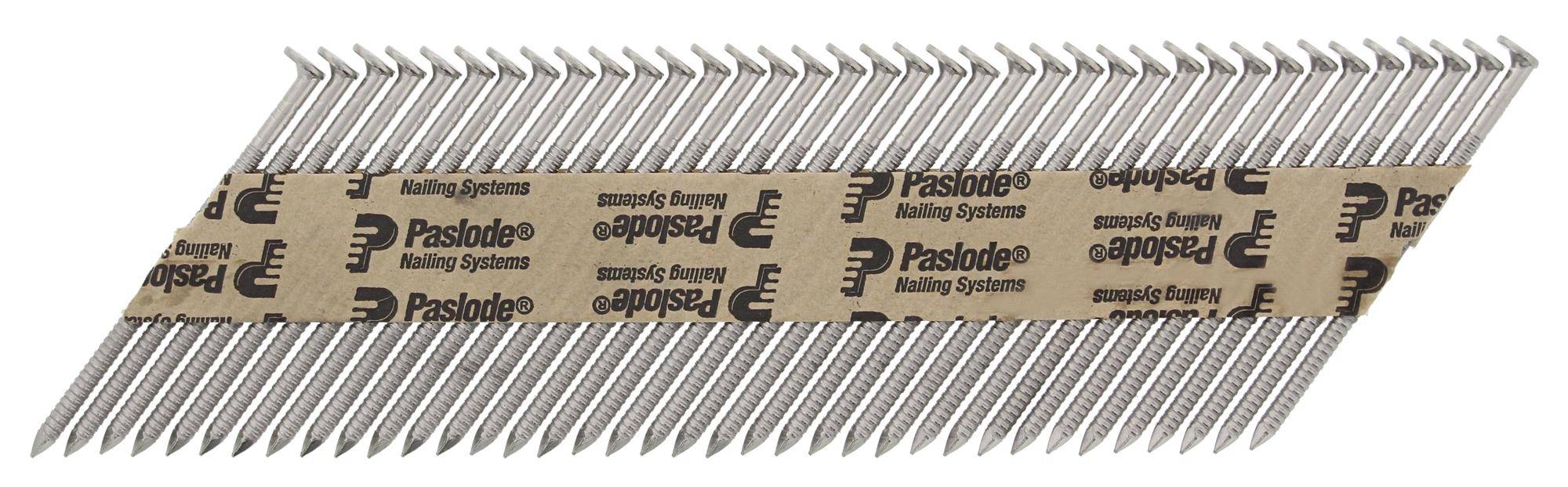 Paslode IM360Ci / 360XI 34 Degree 2.8mm-3.1mm Diameter Paper Collated Nails 51mm-90mm + Fuel Cells - ProNailers