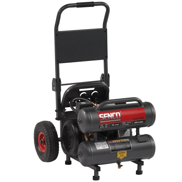 Senco PC1246 230V 16 Litre 3.5 HP Heavy Duty Maxi Electric Air Compressor PC1246EU - ProNailers