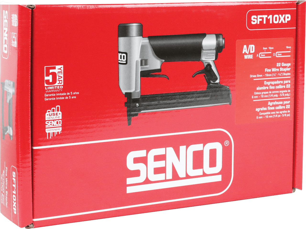 Senco SFT10XP-A/D Fine Wire Narrow Crown Stapler 10mm-16mm 6S2001N - ProNailers