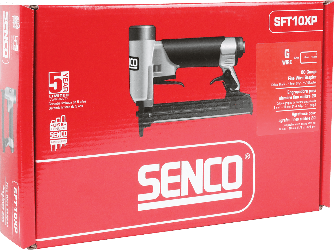 Senco SFT10XP-G Fine Wire Medium Crown Stapler 6mm-16mm 6S2051N - ProNailers