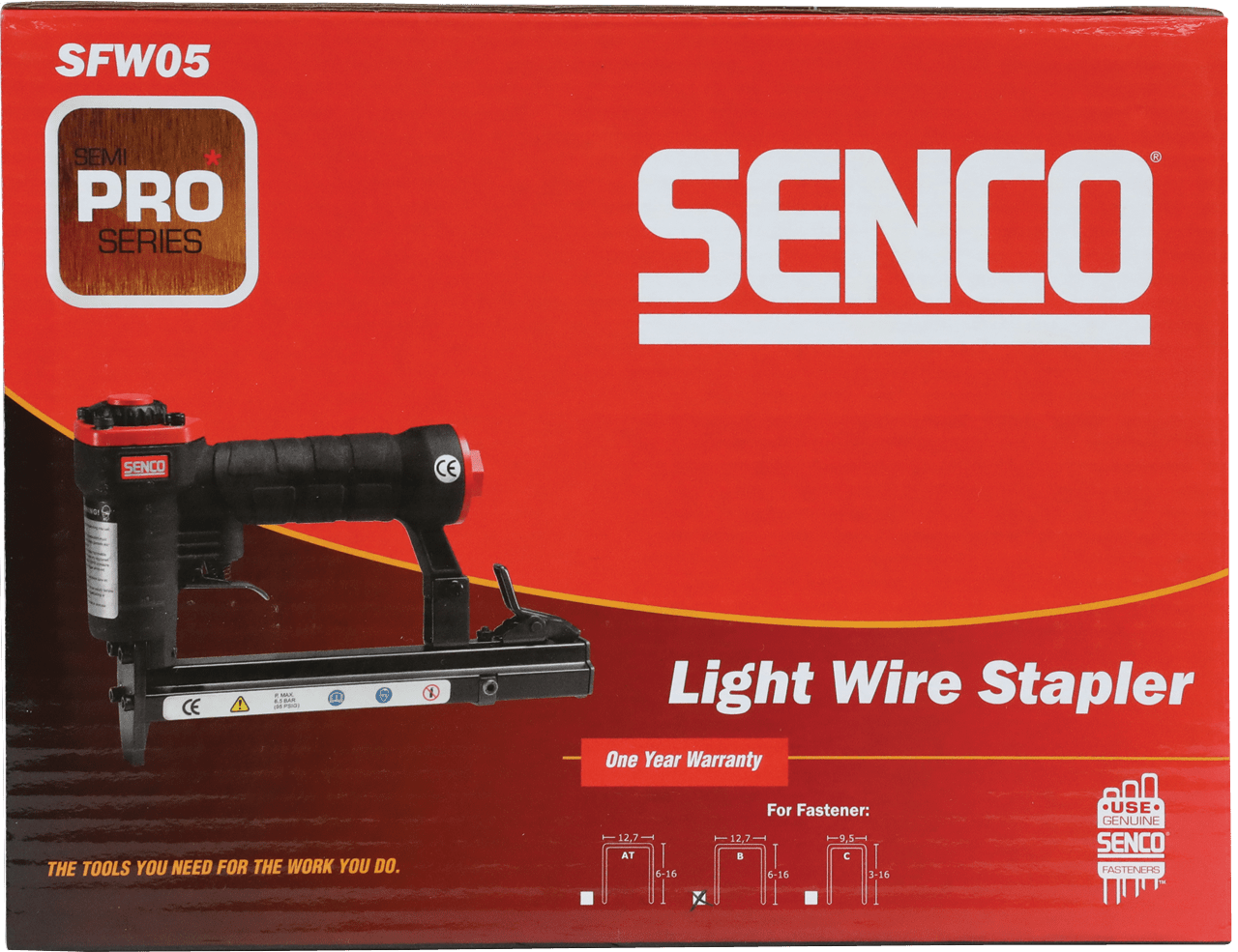 Senco SFW05-C Type 71 Fine Wire Medium Crown 3mm-16mm - ProNailers
