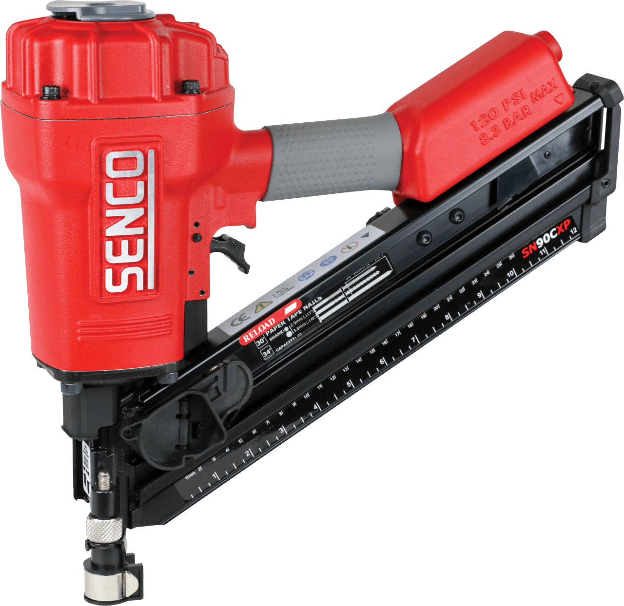 Senco SN90CXP Restrictive Fire 34 Degree Clipped Head Framing Nailer 50mm-90mm 2H2002N - ProNailers