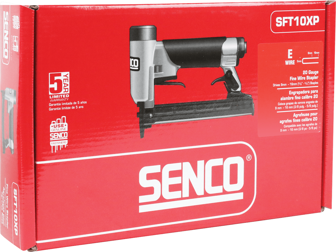 Senco SFT10XP-E Fine Wire Narrow Crown Stapler 6mm-16mm 6S2031N - ProNailers