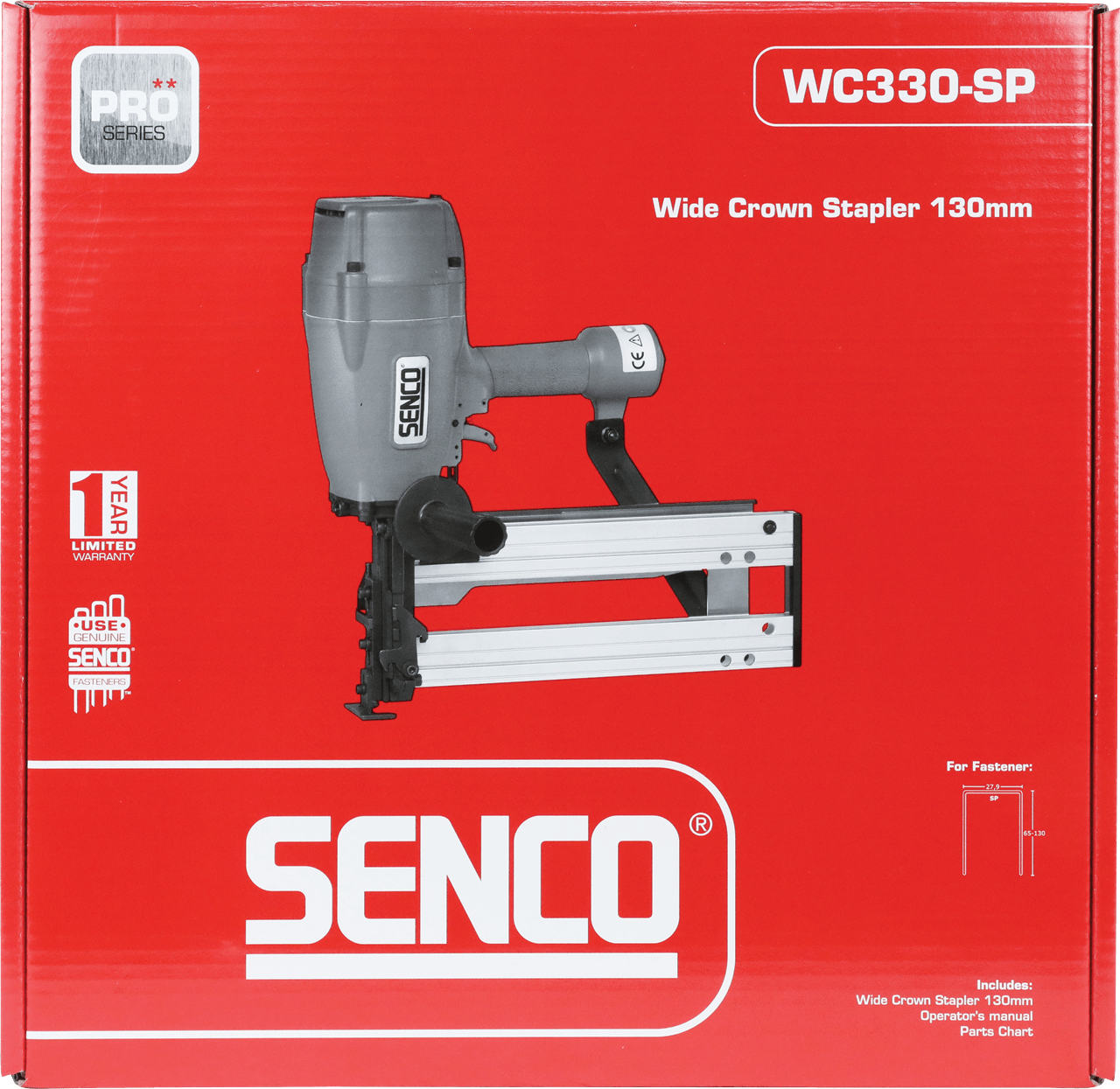 Senco WC330-SP Heavy Wire Wide Crown Framing Stapler 63mm-130mm 6P2001N - ProNailers