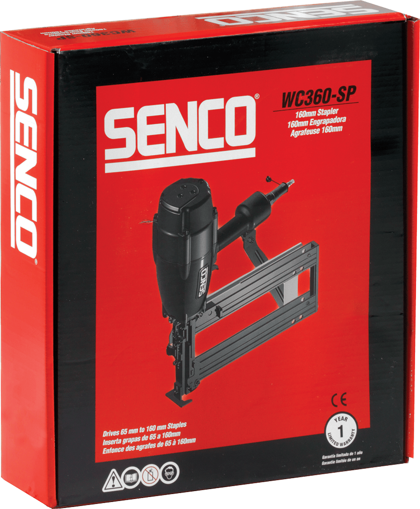 Senco WC360-SP Heavy Wire Wide Crown Framing Stapler 90mm-160mm 7E2001N - ProNailers