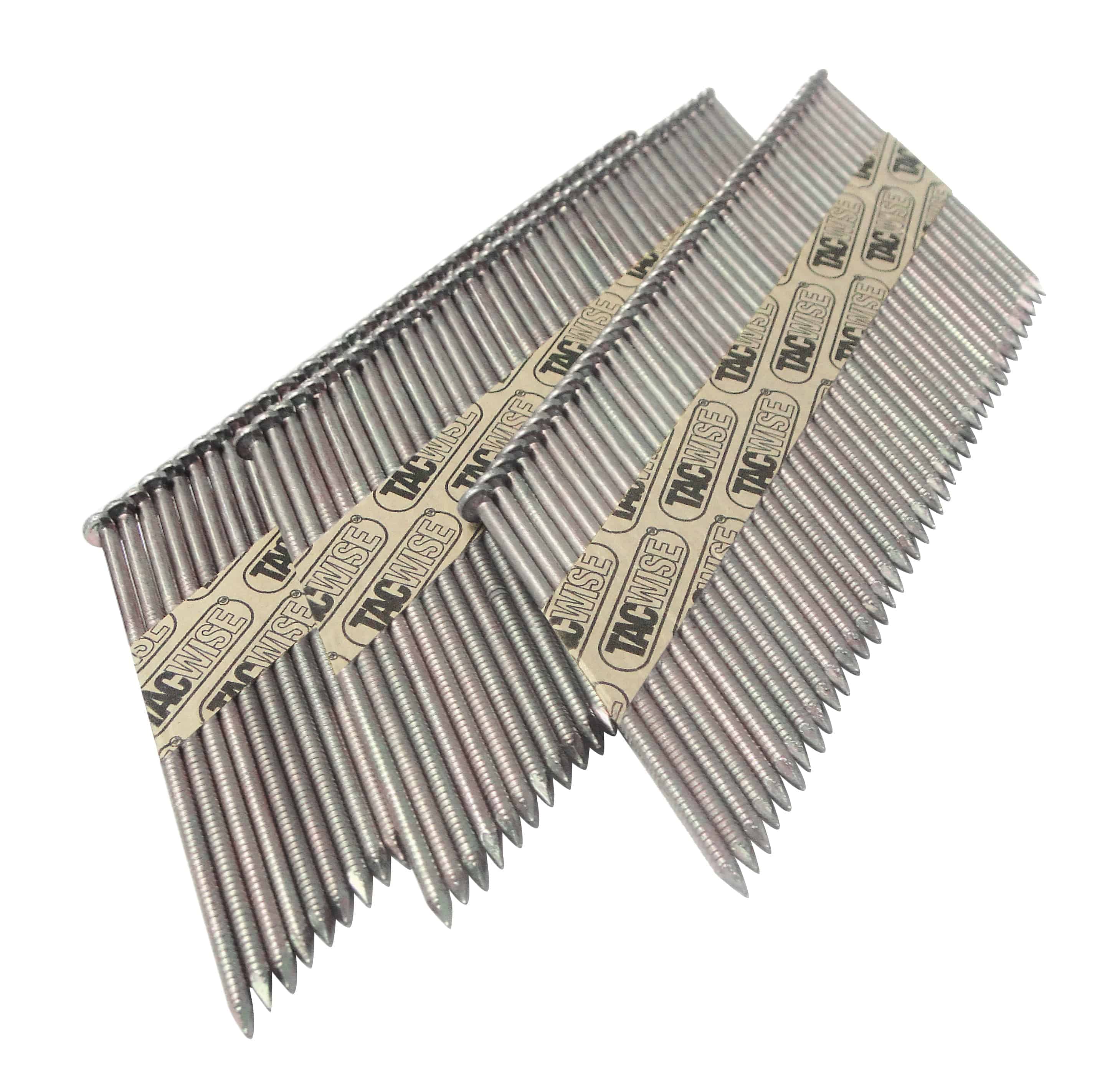 34 Degree 2.8mm-3.1mm Diameter Paper Collated Clipped Head Stainless Steel Framing Nails 50mm-90mm 1,000/Box - ProNailers