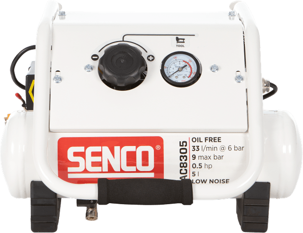 Senco AC8305 5 Litre 0.5 HP Low Noise Electric Air Compressor - ProNailers