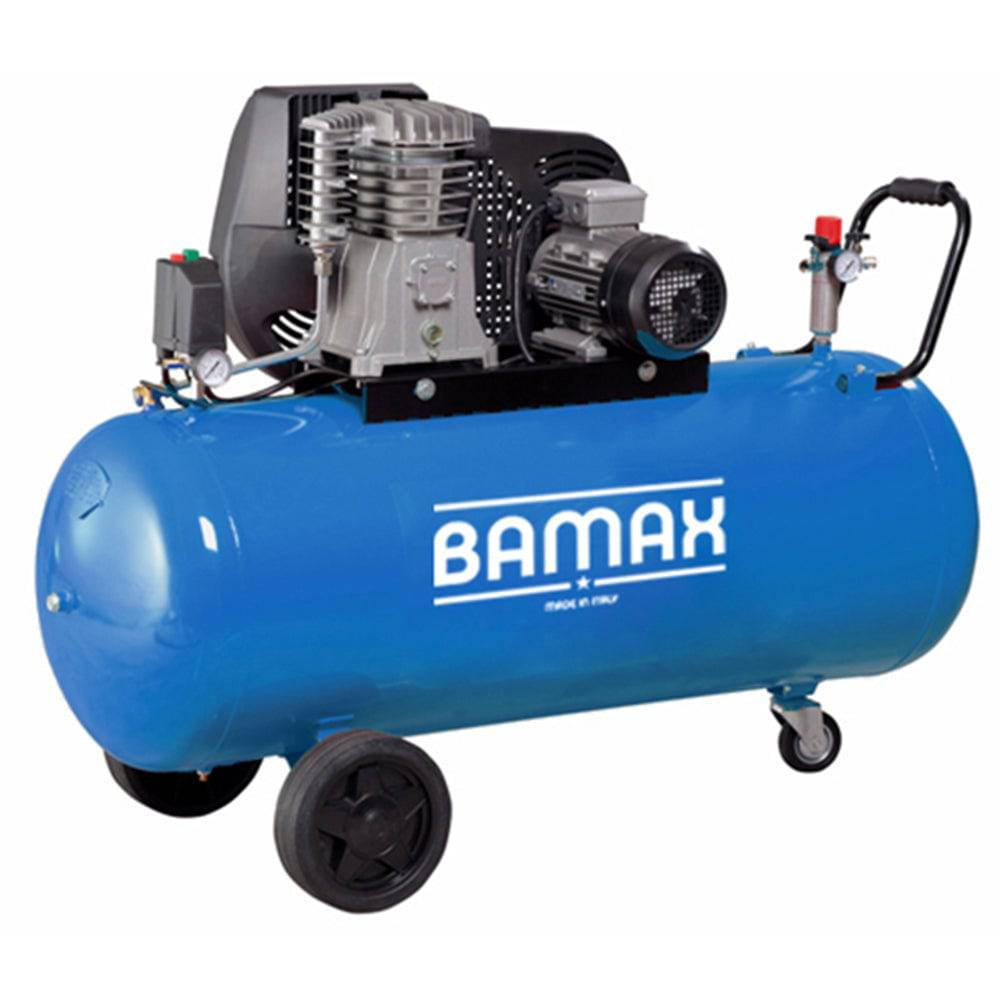 Bamax BX49/200CM3 230V 200 Litre 3 HP Electric Air Compressor - ProNailers