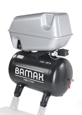 Bamax DVB-150-4T 415V 150 Litre 4 HP Direct Screw Electric Air Compressor - ProNailers