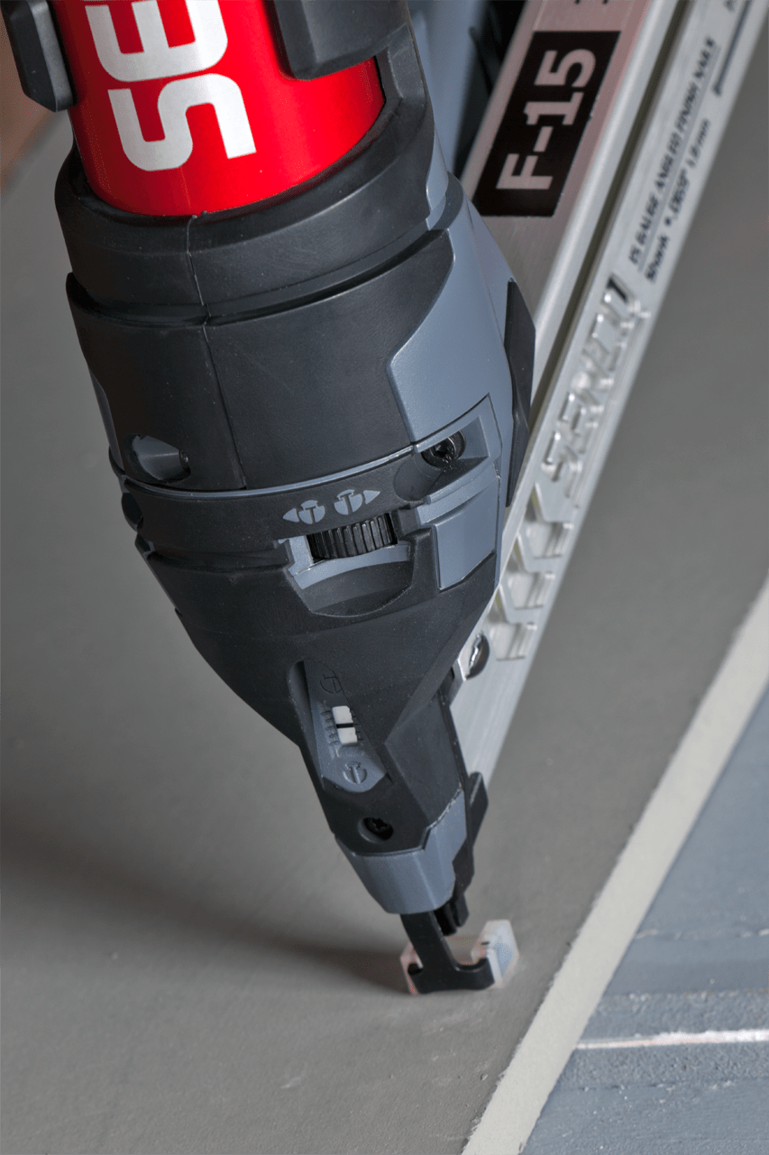 Senco F 15 18V 15 Gauge 34 Degree Cordless Battery Fusion Finish Naile