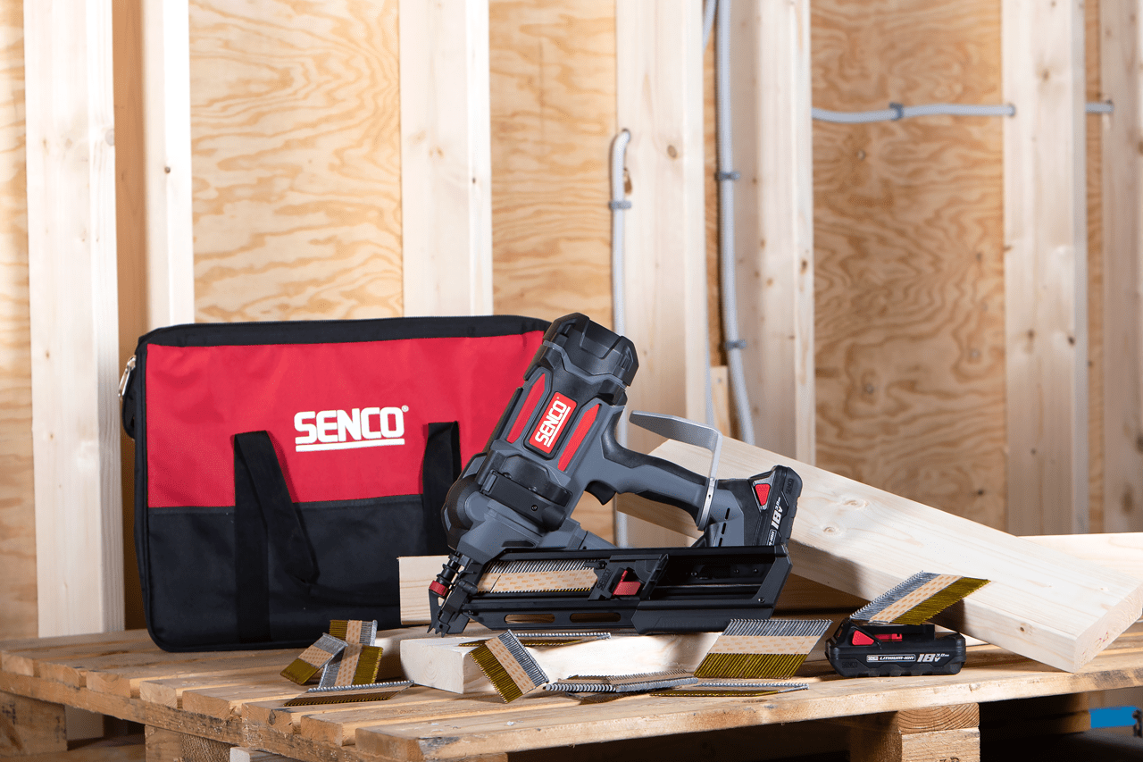 Senco F 35XP 18V 34 Degree Cordless Battery Fusion Framing Nailer 50mm
