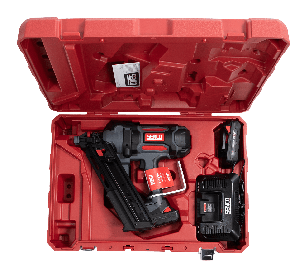 Senco F 35XP 18V 34 Degree Cordless Battery Fusion Framing Nailer 50mm