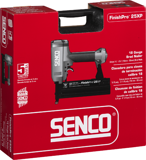 Senco FINISHPRO25XP 18 Gauge Brad Nailer 15mm-55mm 762002N - ProNailers