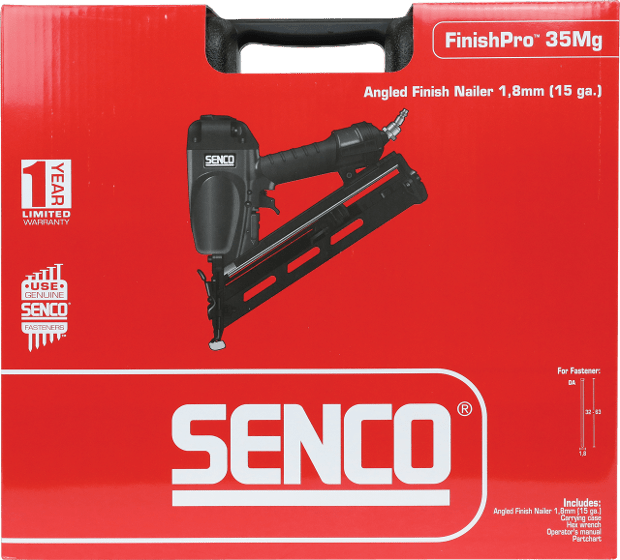 Senco FINISHPRO35MG-DA 15 Gauge Angled Finish Nailer 32mm-65mm 6G2001N - ProNailers