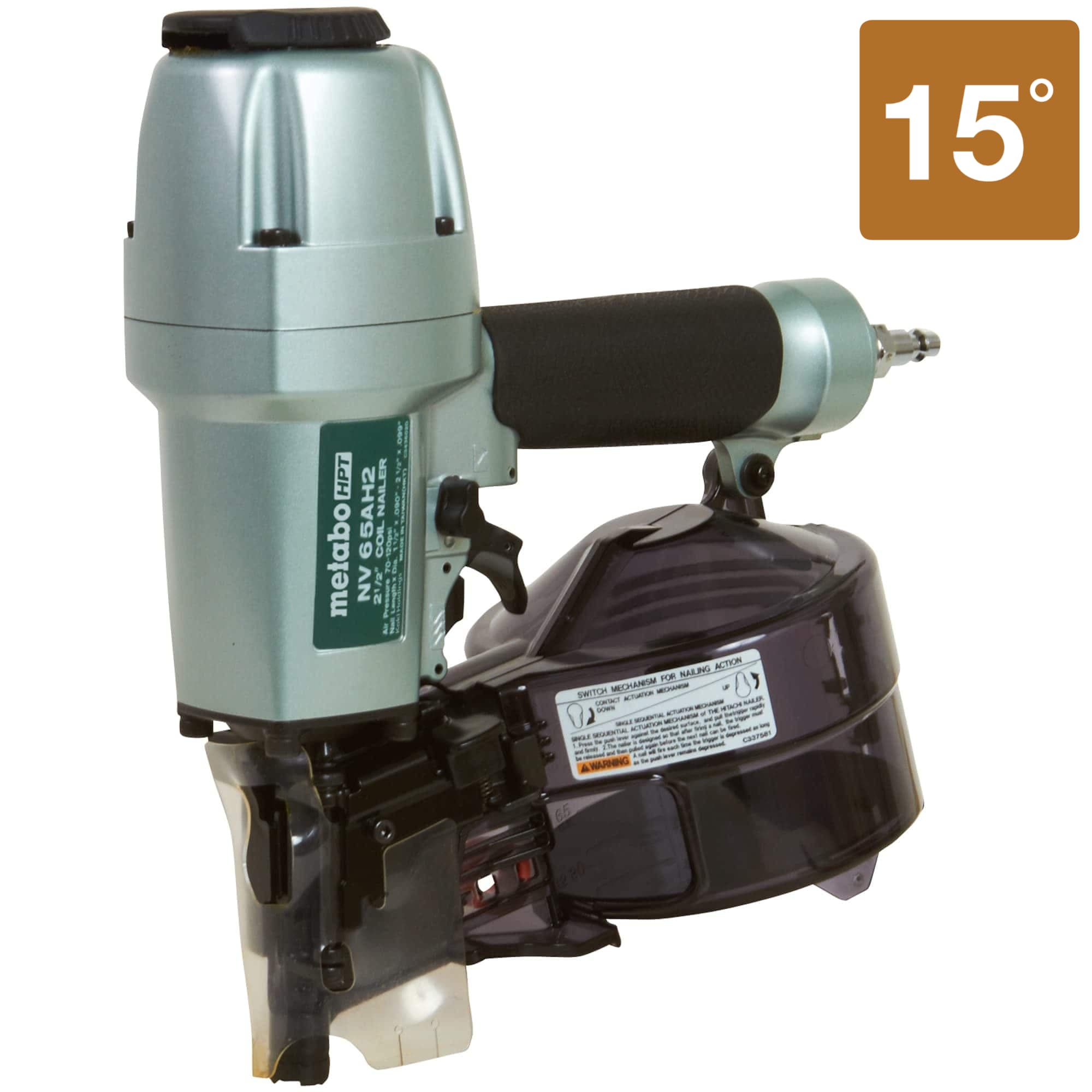 Metabo HPT NV65AH2 Coil Siding Nailer 38mm-64mm - ProNailers