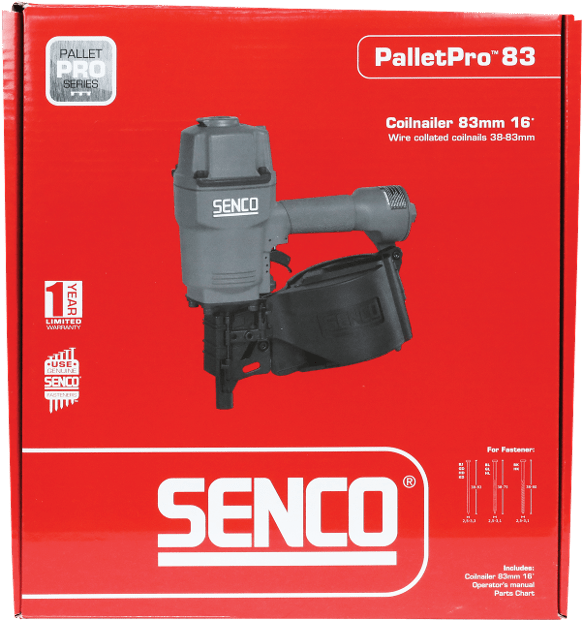 Senco PAL83 Pallet Coil Nailer 38mm-83mm - ProNailers