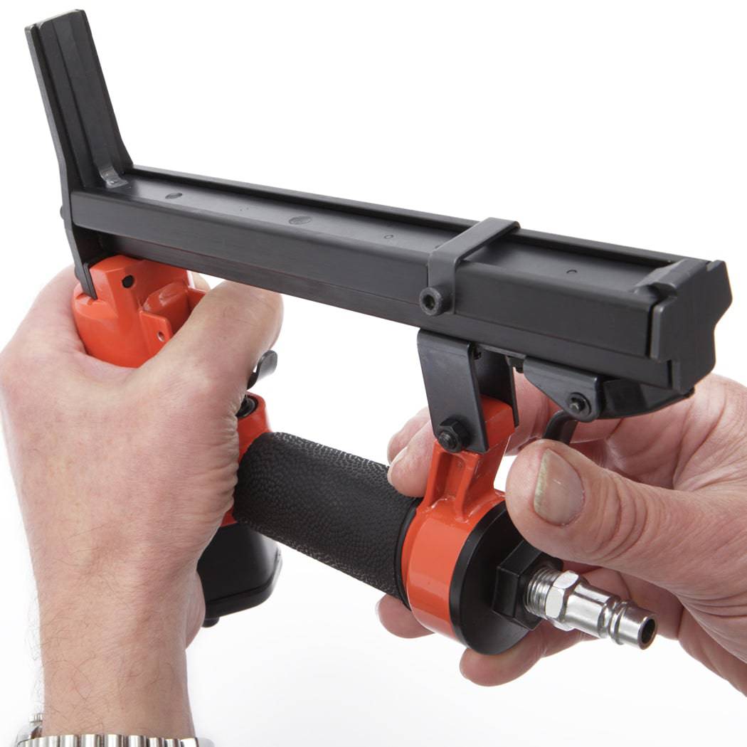 Long nose online pneumatic upholstery stapler